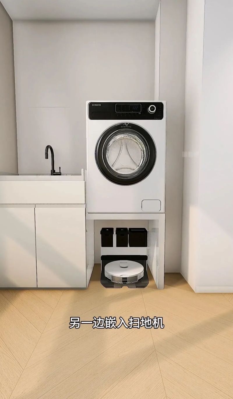 浙江发现一户人家的洗衣区，装法太先进了！堪称教科书式设计 - 家居知识