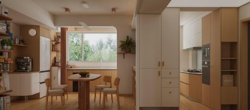 分享/这套原木风开放式的家不错 - 家居知识