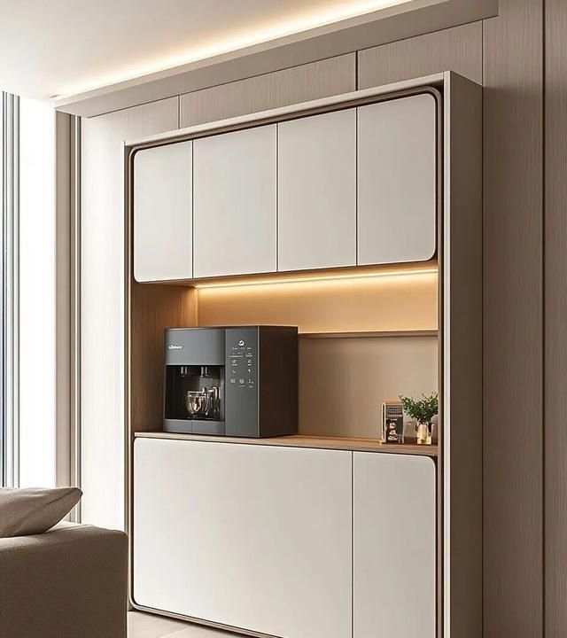 餐边柜封神设计！极简原木风，高级实用还耐用 - 家居知识