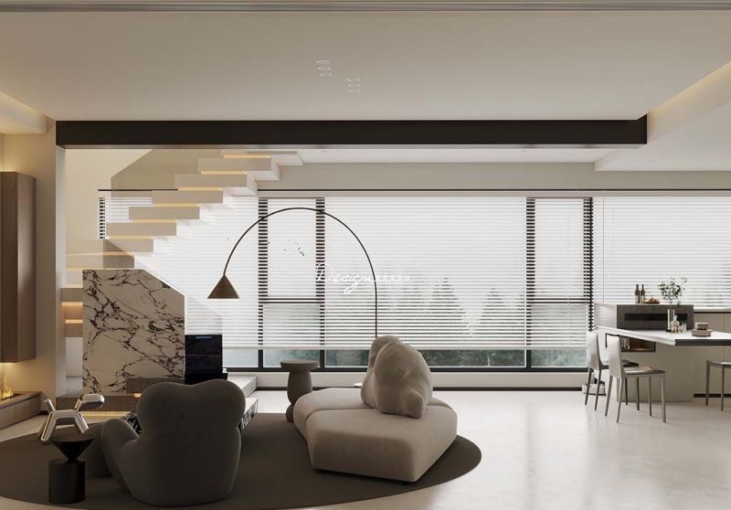 180㎡现代简约风,清冷与温暖碰撞的纯欲美学 180㎡现代简约|清冷与温暖交织,又纯又欲! - 家居知识