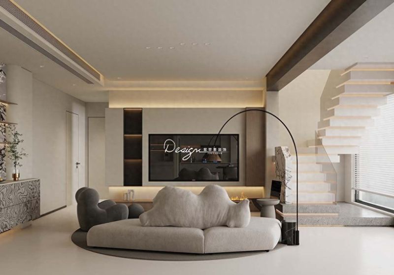 180㎡现代简约风，清冷与温暖碰撞的纯欲美学