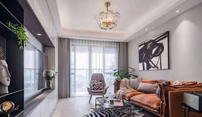 77㎡现代风两居室,简洁硬装搭配精致软装,打造高档大气家居空间 77㎡现代风两居室,简洁硬装+精致软装,完工效果高档大气。 - 家居知识