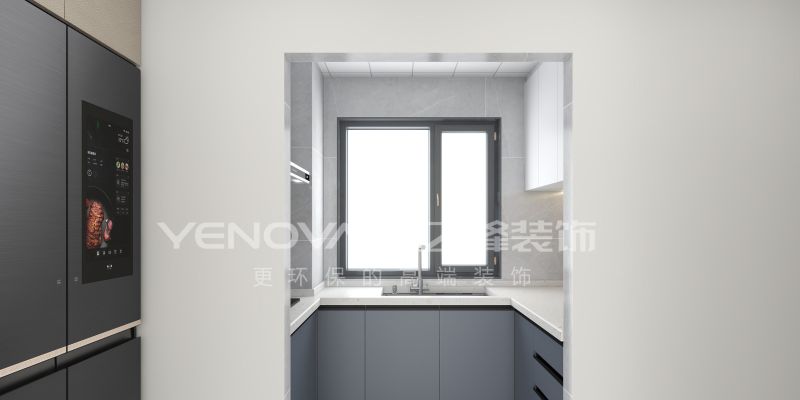 98㎡现代简约风装修案例,唐山中建府雅致生活空间 唐山中建府98平方米现代简约风格装修效果案例|业之峰装饰 - 家居知识