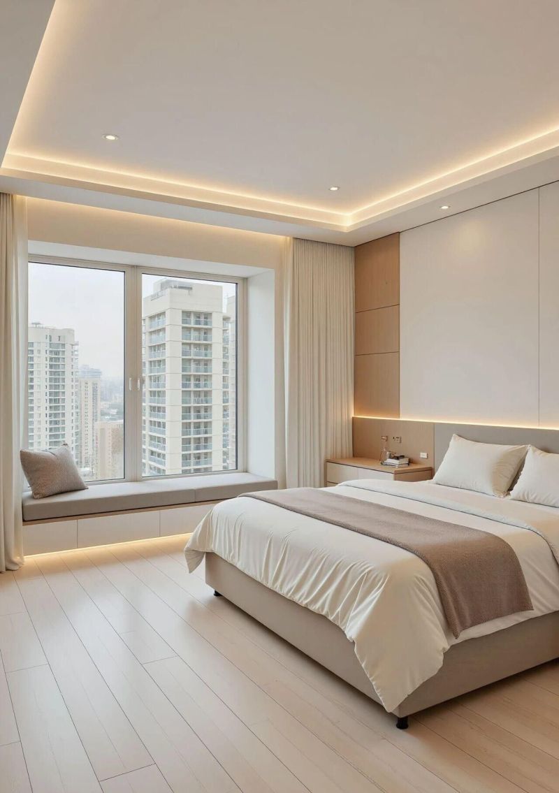 148平原木风家装，自然搬进家里， 大客厅设计 - 家居知识