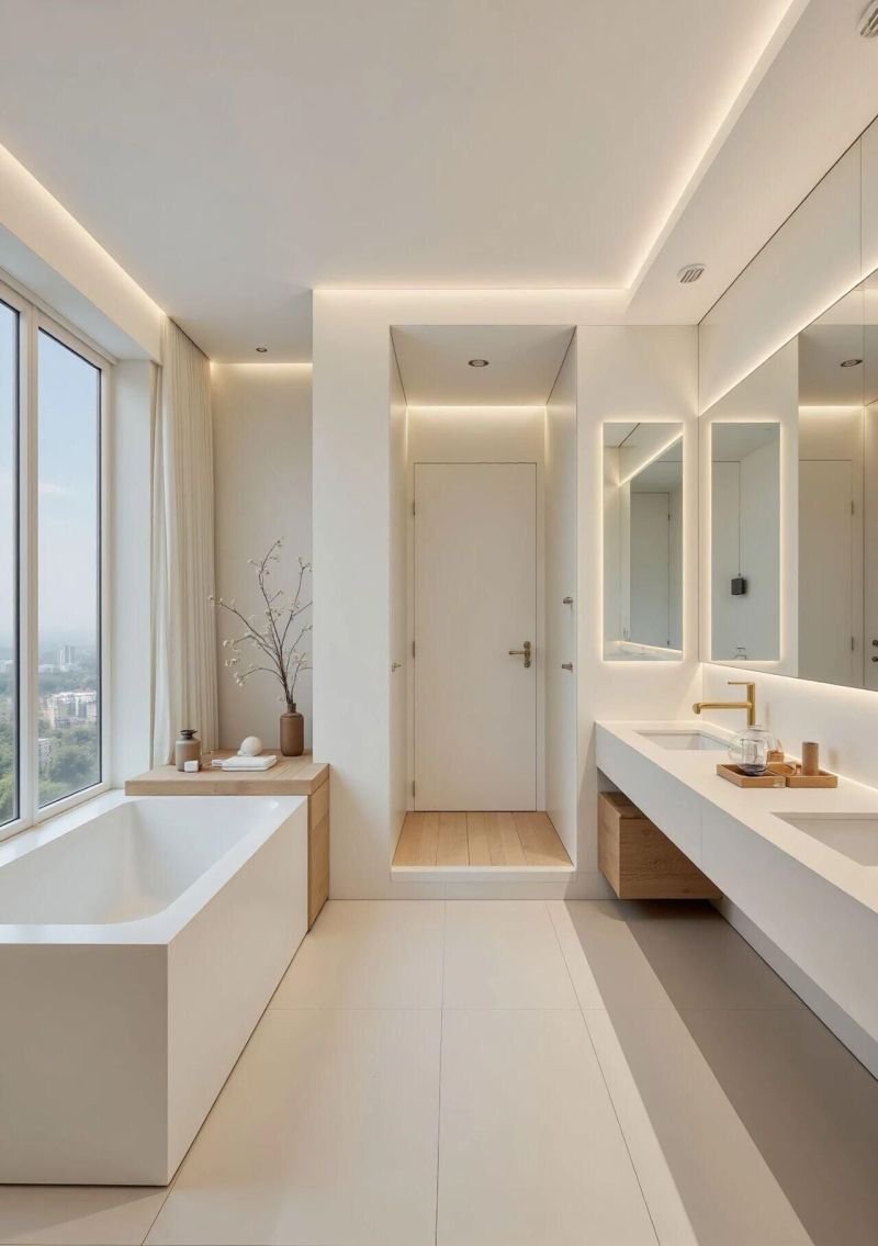 148平原木风家装，自然搬进家里， 大客厅设计 - 家居知识