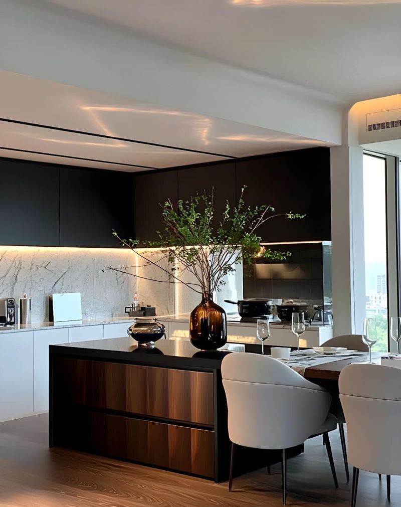 意式风客厅柜设计,美得让人移不开眼! 不愧是意式风!连客厅柜都美得如此耀眼! - 家居知识