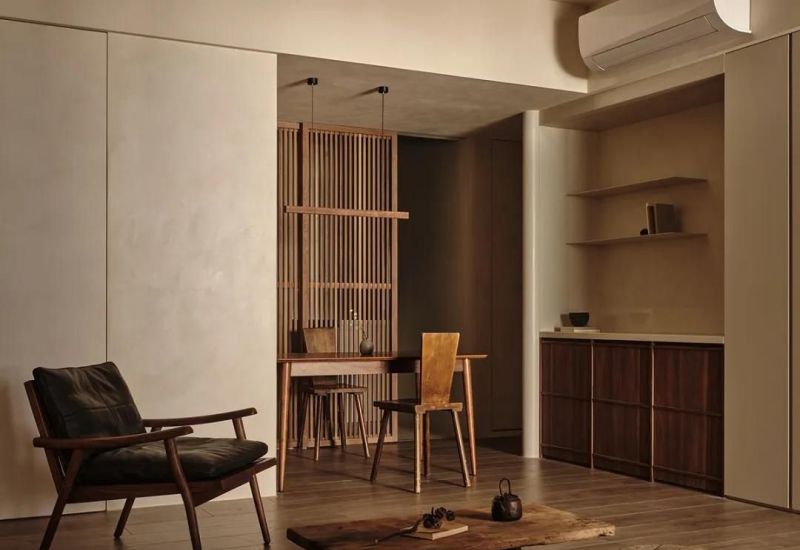 物哀丨参拾柒号设计台北40年公寓侘寂风改造 - 家居知识