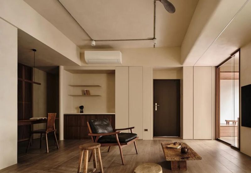 物哀丨参拾柒号设计台北40年公寓侘寂风改造 - 家居知识