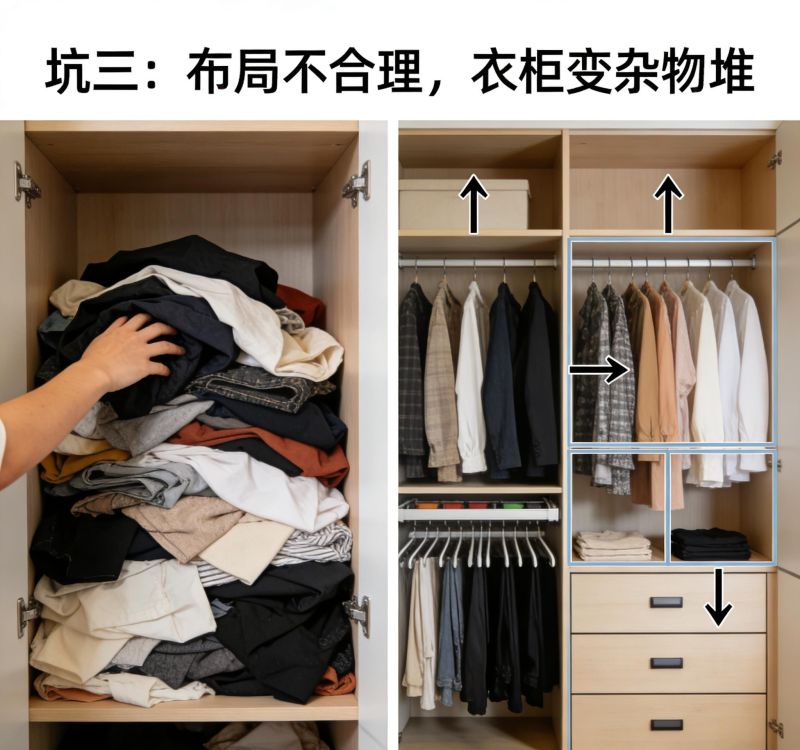 定制衣柜避坑指南,3万块买来的8个血泪教训! 定制衣柜水太深!这8个坑我全踩过,花3万买的教训你一定要看 - 家居知识