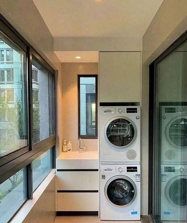 超实用阳台洗衣机柜设计合集!颜值与收纳双在线 - 今日头条 超实用阳台洗衣机柜设计合集!颜值与收纳双在线 - 家居知识