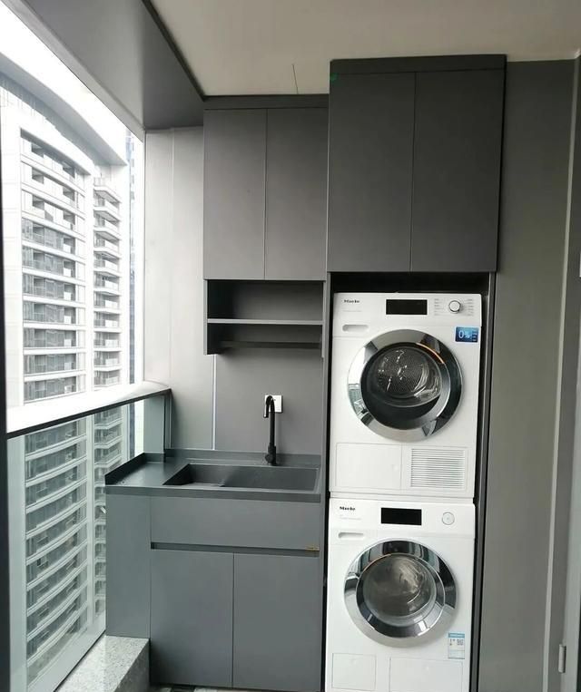 超实用阳台洗衣机柜设计合集!颜值与收纳双在线 - 今日头条 超实用阳台洗衣机柜设计合集!颜值与收纳双在线 - 家居知识