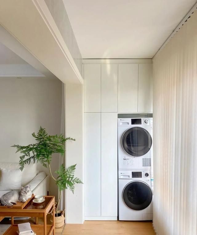 超实用阳台洗衣机柜设计合集!颜值与收纳双在线 - 今日头条 超实用阳台洗衣机柜设计合集!颜值与收纳双在线 - 家居知识