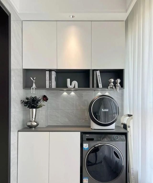 超实用阳台洗衣机柜设计合集!颜值与收纳双在线 - 今日头条 超实用阳台洗衣机柜设计合集!颜值与收纳双在线 - 家居知识