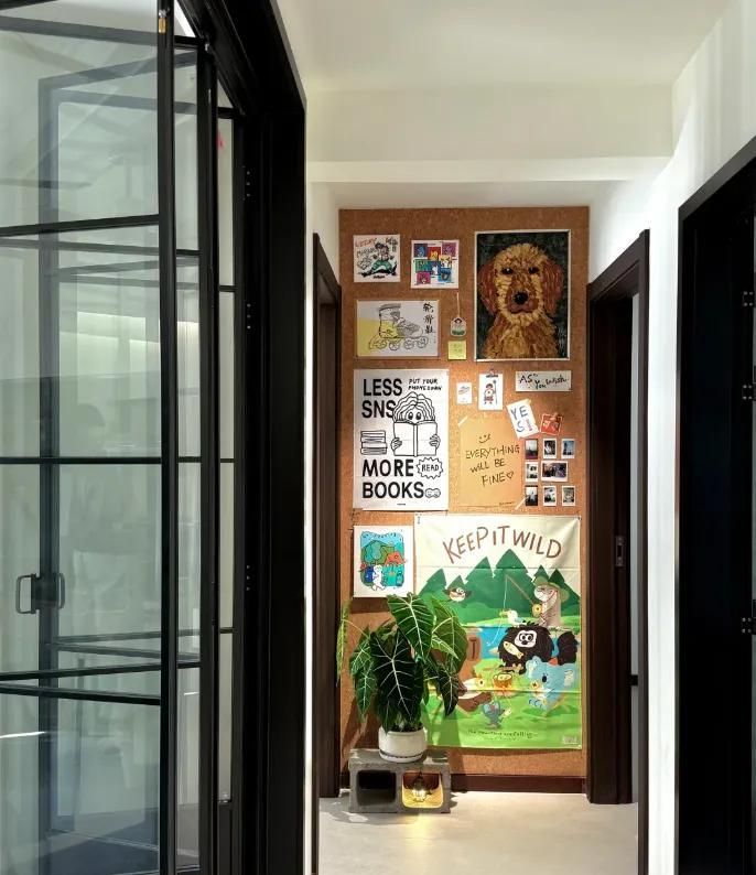 过道背景后悔没早这样装！4个方案，颜值实用我全都要！ - 家居知识