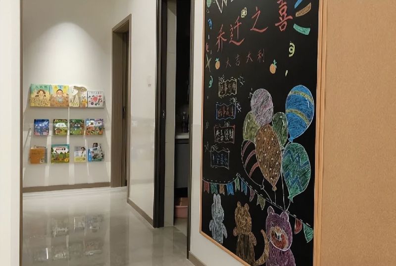 过道背景后悔没早这样装！4个方案，颜值实用我全都要！ - 家居知识