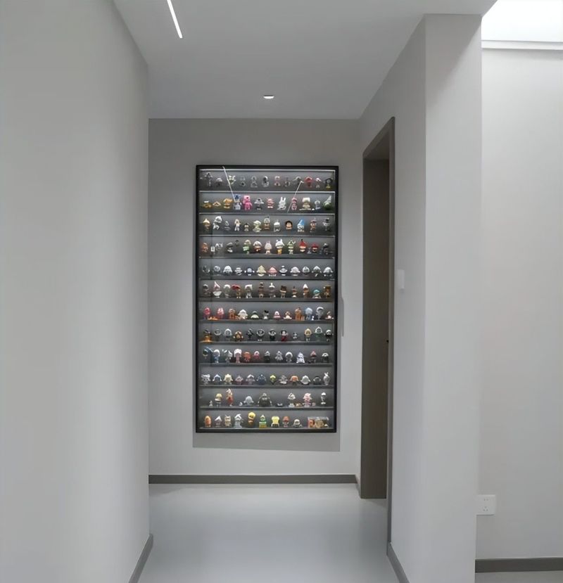 过道背景后悔没早这样装！4个方案，颜值实用我全都要！ - 家居知识