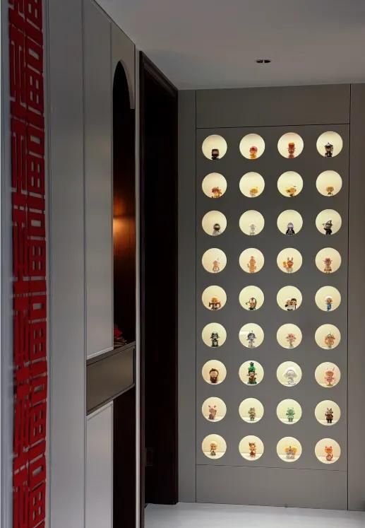 过道背景后悔没早这样装！4个方案，颜值实用我全都要！ - 家居知识