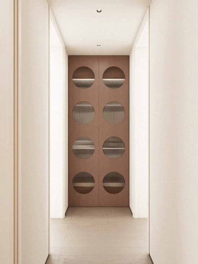 过道背景后悔没早这样装！4个方案，颜值实用我全都要！ - 家居知识