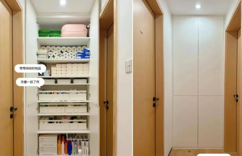 过道背景后悔没早这样装！4个方案，颜值实用我全都要！ - 家居知识