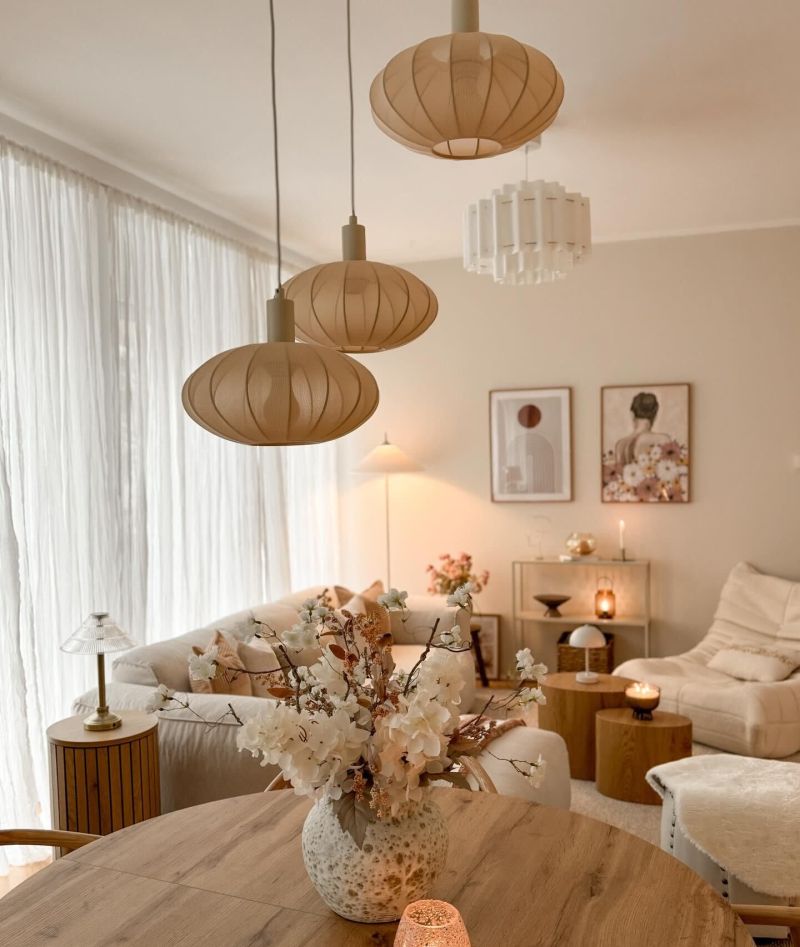 审美积累｜100个漂亮的家奶油原木风的家，整体温暖治愈有高级感 - 家居知识