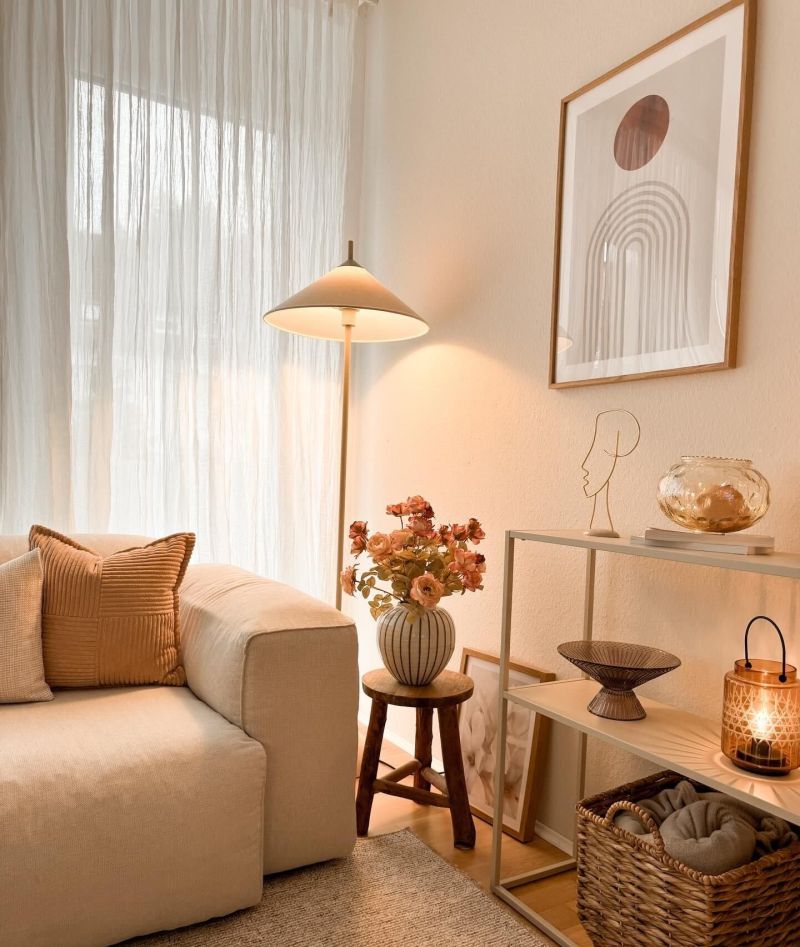 审美积累｜100个漂亮的家奶油原木风的家，整体温暖治愈有高级感 - 家居知识