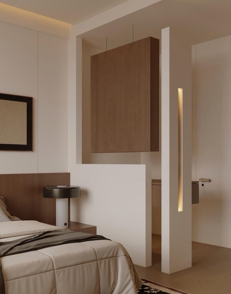 床边玄关隔断柜设计 - 今日头条 床边玄关隔断柜设计 - 家居知识