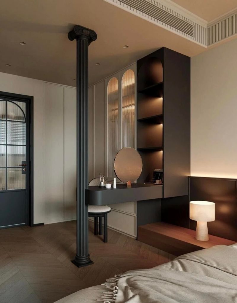 床边玄关隔断柜设计 - 今日头条 床边玄关隔断柜设计 - 家居知识