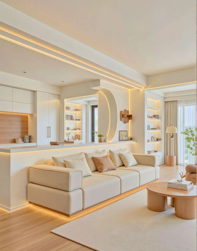 同样是装客厅，为什么她的奶油风，温柔到骨子里？ - 家居知识