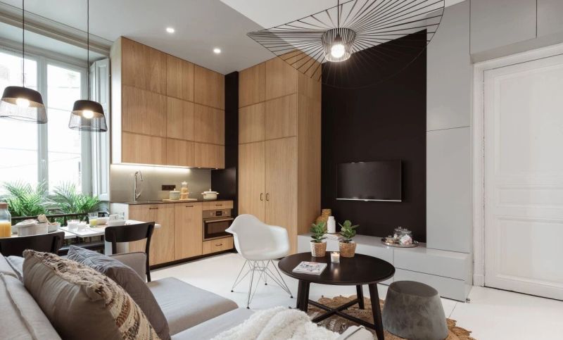 38㎡老房重生，法式复古+现代通透感，一屋四人居！ - 家居知识