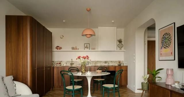 复古优雅法式风，谁敢信她家之前是56㎡老破小？ - 家居知识