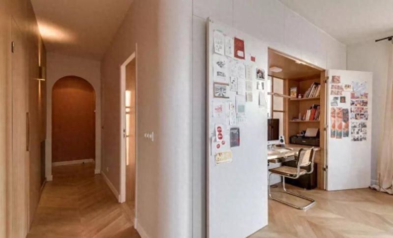 52㎡小户型北欧风，独立工作区+隐形门，年轻人喜欢的设计！ - 今日头条