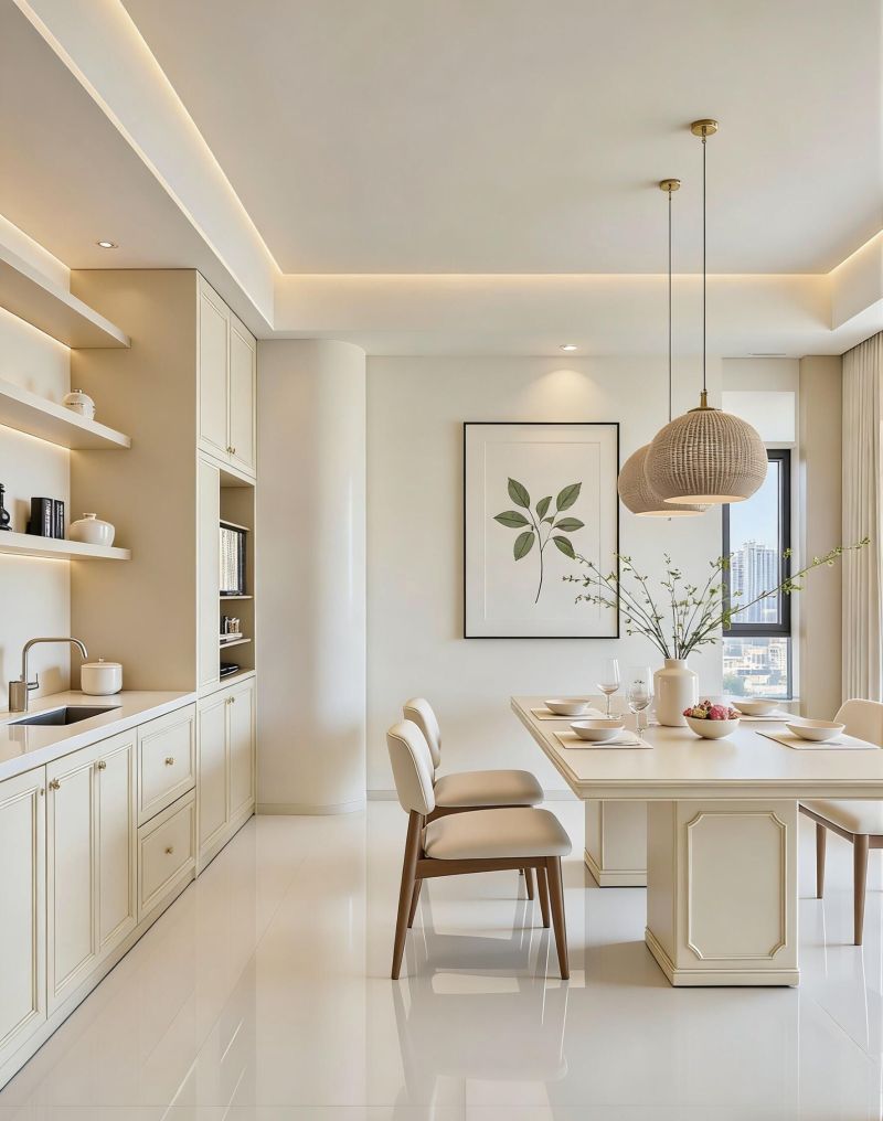 🏠奶油风装修，打造温柔治愈的理想家居~ - 家居知识