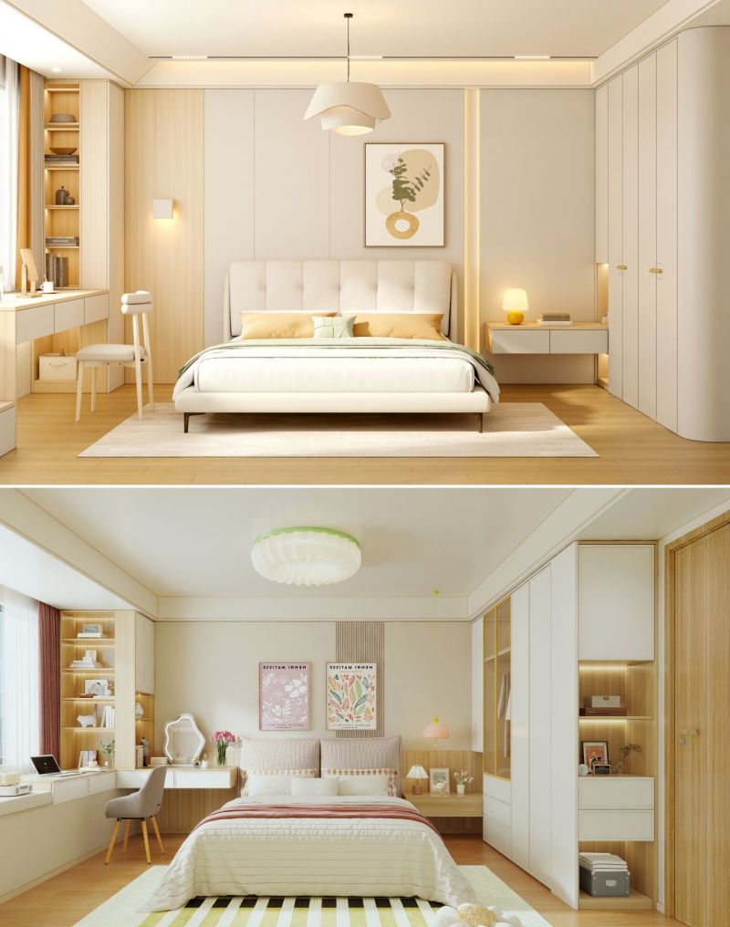 全友合集丨38个奶油风卧室，治愈温馨，难怪年轻人都喜欢 - 家居知识