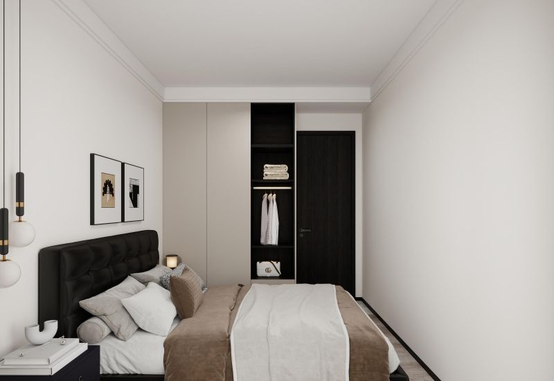 全屋定制效果图分享-意式极简风格 - 家居知识