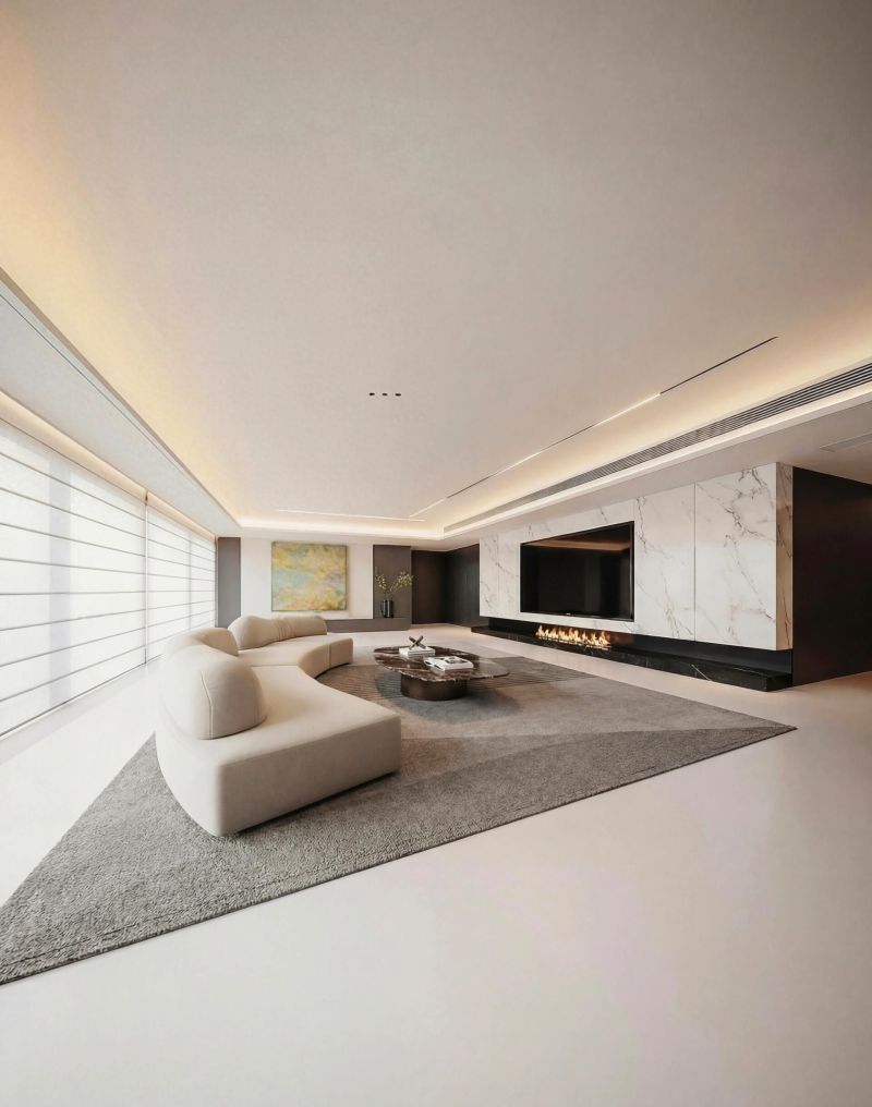 绝了148㎡意式极简显大通透真的舒服， 简约不简单让人眼前一亮。 - 今日头条