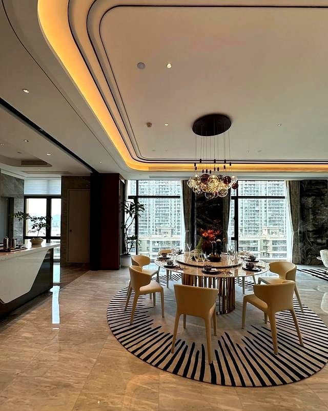 480m²轻奢风大平层，一线江景房，果然越大越好宅！ - 家居知识