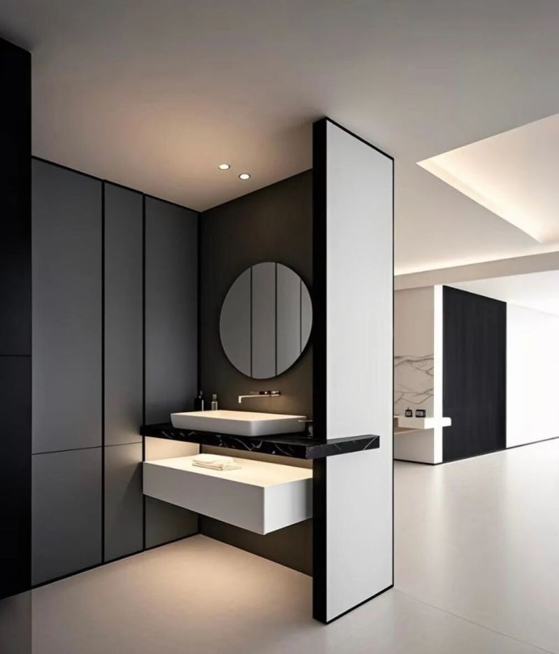 意式轻奢黑白灰,高级感与时尚的纯粹演绎 意式轻奢黑白灰的高级感纯净而时尚 - 家居知识