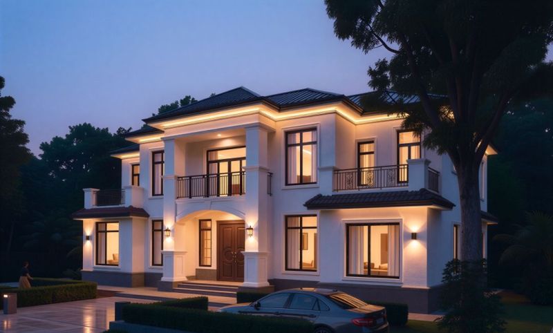 新法式典雅风格自建房 - 家居知识