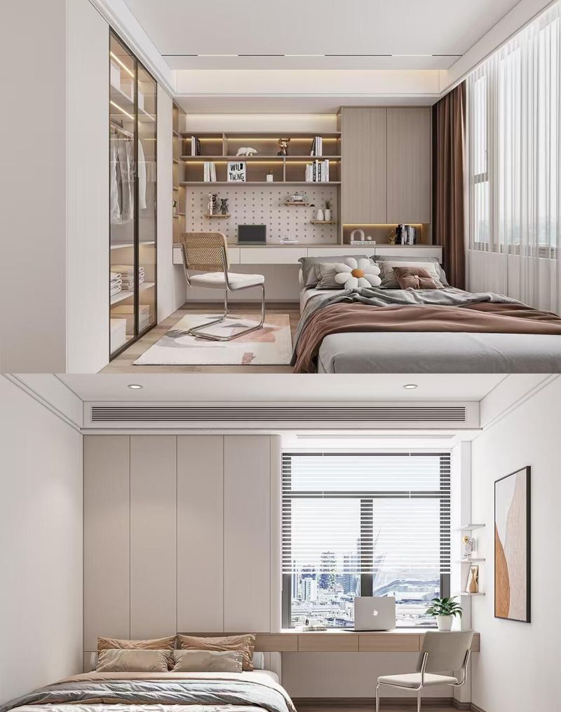 16款温馨且实用的榻榻米儿童房设计， 整合了睡眠和书桌连体效果。 - 家居知识