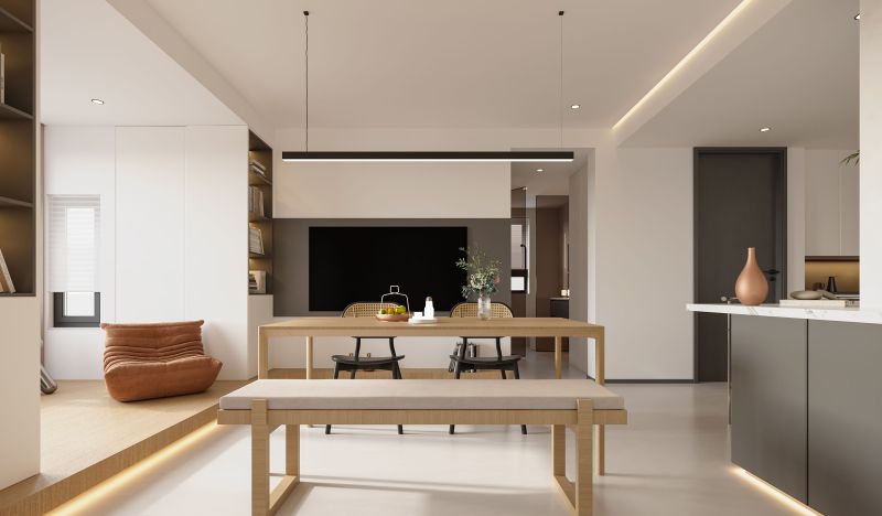 户型差又怎样？100㎡现代简约家，凭 “干净通透” 火出圈啦 - 家居知识