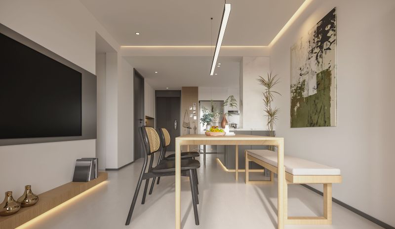 户型差又怎样？100㎡现代简约家，凭 “干净通透” 火出圈啦 - 家居知识