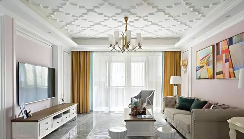 美式新居华丽变身：令人惊艳的吊顶设计，朋友圈炫耀必备 - 家居知识