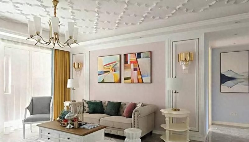 美式新居吊顶设计惊艳朋友圈，装修灵感必备！