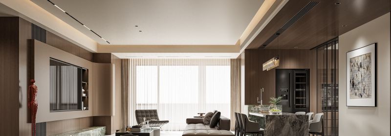 140㎡意式风格装修设计 - 家居知识