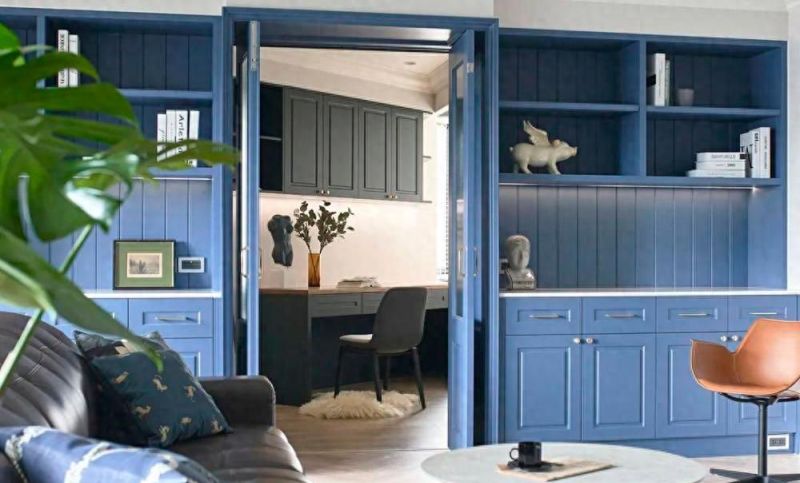 典雅复古邂逅北欧极简，198㎡大平层演绎高级混搭美学