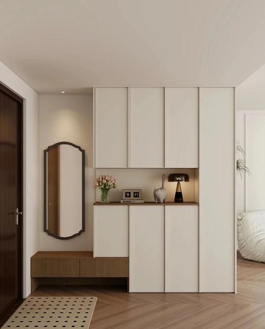 极简玄关柜设计！干干净净的家是不需要风格的！ - 家居知识