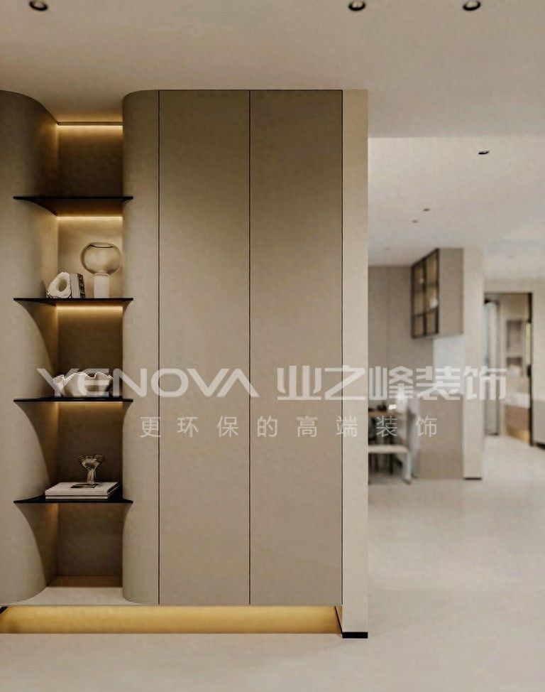 唐山熙湖九里160平方米现代风格装修效果案例|业之峰装饰 - 家居知识