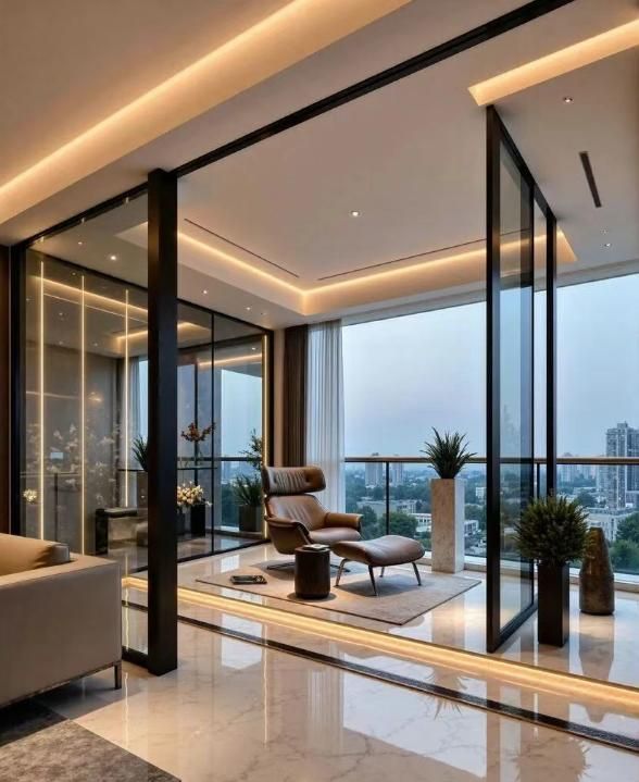轻奢风+大平层，高级里的天花板！ - 家居知识