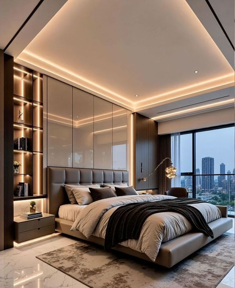 轻奢风+大平层，高级里的天花板！ - 家居知识