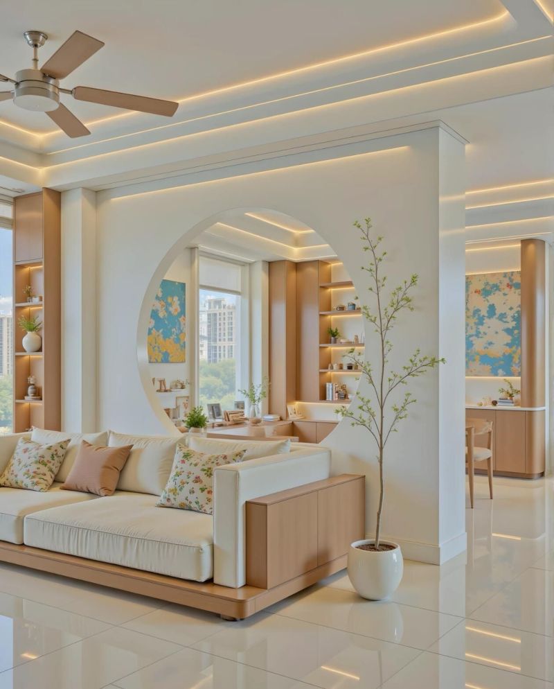 138平原木风设计,温馨高级小窝,客餐厅设计太惊艳! 138平原木风设计,温馨又高级的小窝,特别是这客歺厅,真好 - 家居知识